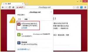 从浏览器保存自签名证书