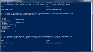 PowerShell设置HP BIOS