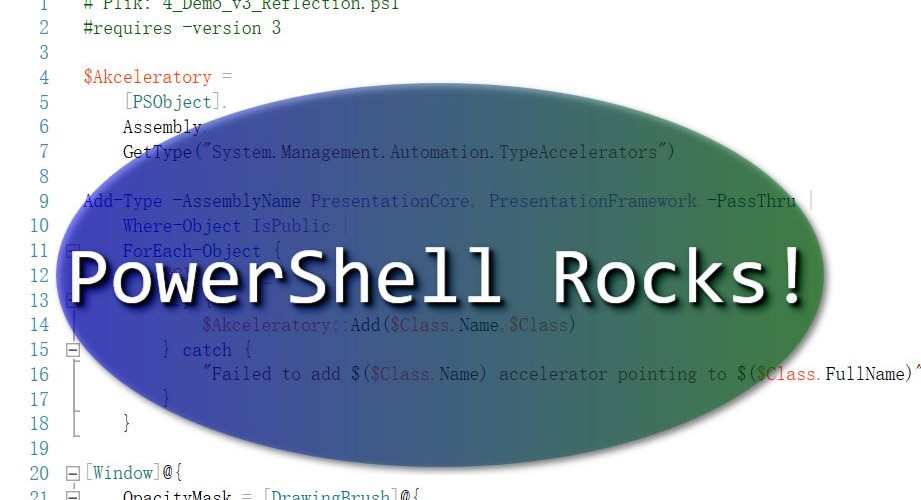 PowerShell之WPF炫酷